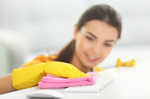Professional carpet cleaning results in a Kensington property