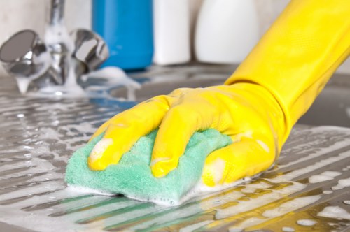 Domestic cleaning service in Kensington for kitchens, bathrooms, and living areas
