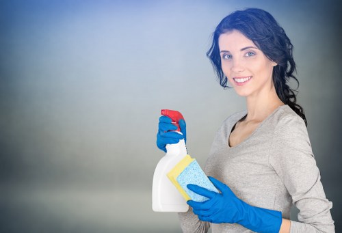 Sorting recyclable cleaning materials for local transfer stations